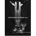 GH026 borosilicate glass hookah shisha/nargile/water pipe/with led light/sheesha/narguile